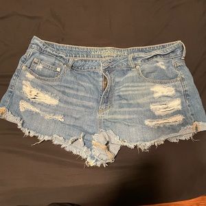 American eagle denim shorts